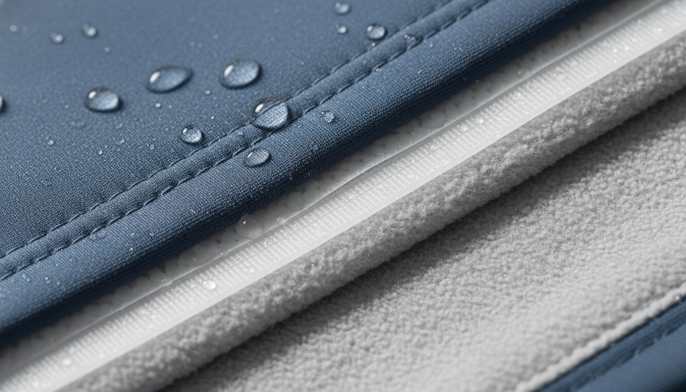 ما هي السترات الصدفية الناعمة مصنوعة من