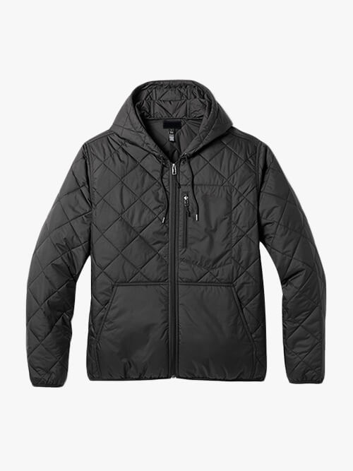 (OEM Custom 's Men's Quilted القلنسوة المبطنة